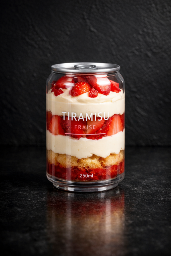 Tiramisu a la fraise