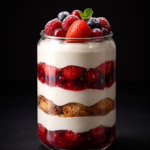 Verrine aux Fruits Rouges